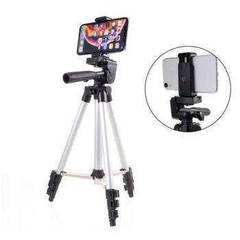 Tripod állvány (alumínium, állítható, 35-102cm magasságban, univerzális, 57-83mm) FEKETE Motorola Moto G32 (XT2235), Motorola Moto E22 (XT2239), Xiaomi Poco M5s kép