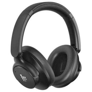 TRONSMART SOUNFII Q20 bluetooth fejhallgató SZTEREO (v5.3, mikrofon, zajszűrő, összehajtható) FEKETE kép