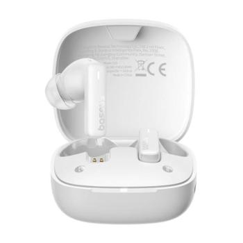 TWS Baseus Bowie E19 vezeték nélküli headset, fehér kép
