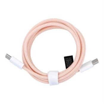 Type-C - Type-C kábel 1.5m 60W 3A rózsaszín kép