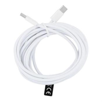 Type-C - Type-C kábel 3m 30W fehér (dobozban) kép