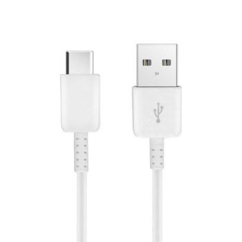 Type-C - USB-A adatkábel, fehér, 1M, HD21 kép