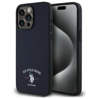 U.S. Polo Assn. USHCP15XPARV Printed DH Logo tok iPhone 15 Pro Max - sötétkék kép