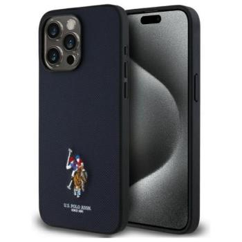 U.S. Polo Assn. USHCP15XPEMV Embroidered DH Color tok iPhone 15 Pro Max - sötétkék kép
