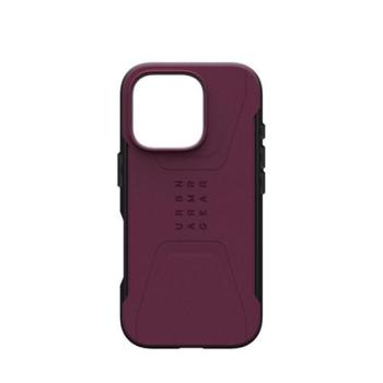 UAG Civilian Apple iPhone 16 Pro hátlap tok, bordeaux kép