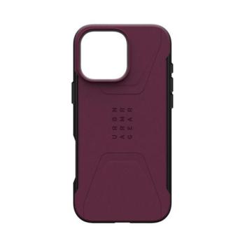 UAG Civilian Apple iPhone 16 Pro Max hátlap tok, bordeaux kép