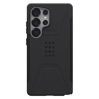 UAG CIVILIAN PRO defender szilikon telefonvédő (erős ütésállóság, MagSafe) FEKETE Samsung Galaxy S25 Ultra (SM-S938) kép