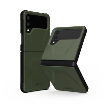UAG Civilian Samsung Galaxy Z Flip4 tok, Olive zöld kép