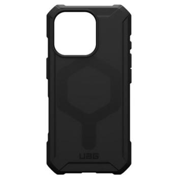 UAG ESSENTIAL szilikon telefonvédő (erős ütésállóság, légpárnás sarok, MagSafe) FEKETE Apple iPhone 16 Pro 5G kép
