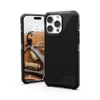 UAG Metropolis LT MagSafe Apple iPhone 15 Pro Max hátlap tok, kevlár fekete kép