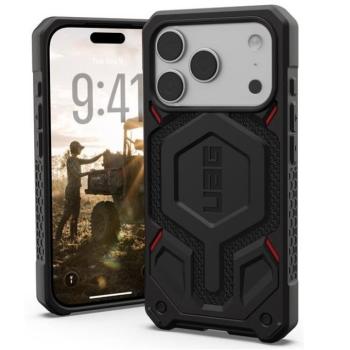 UAG Monarch Pro Apple iPhone 17 Pro MagSafe kompatibilis tok, Kevlar Black kép