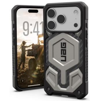 UAG Monarch Pro Apple iPhone 17 Pro Max MagSafe kompatibilis tok, titanium kép