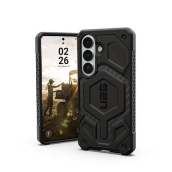 UAG Monarch Pro Samsung Galaxy S26 MagSafe tok, ütésálló, Carbon Fiber kép