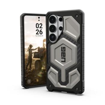 UAG Monarch Pro Samsung Galaxy S26 Ultra MagSafe tok, ütésálló, Titanium kép