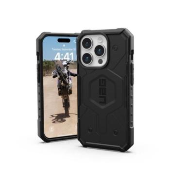 UAG Pathfinder MagSafe Apple iPhone 15 Pro hátlap tok, fekete kép