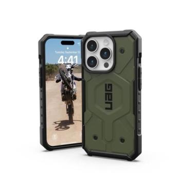 UAG Pathfinder MagSafe Apple iPhone 15 Pro hátlap tok, olive drab kép