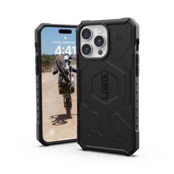 UAG Pathfinder MagSafe Apple iPhone 15 Pro Max hátlap tok, fekete kép