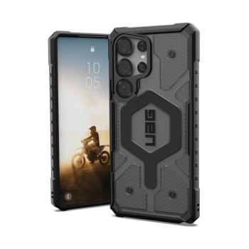UAG Pathfinder MagSafe Samsung Galaxy S25 Ultra clear hátlap tok, hamuszürke kép