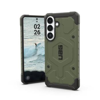 UAG Pathfinder Samsung Galaxy S26 Plus Clear MagSafe tok, Olive drab kép