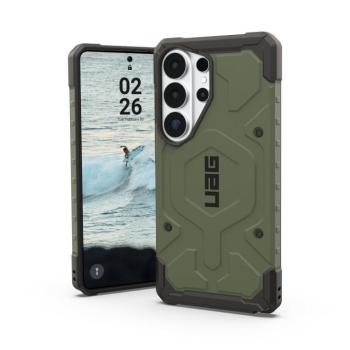 UAG Pathfinder Samsung Galaxy S26 Ultra Clear MagSafe tok, Olive drab kép