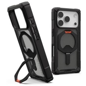 UAG Plasma XTE Apple iPhone 17 Pro hátlap tok kitámasztóval, MagSafe, black/pop orange kép