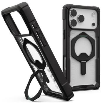 UAG Plasma XTE Apple iPhone 17 Pro Max hátlap tok kitámasztóval, MagSafe, black/clear kép