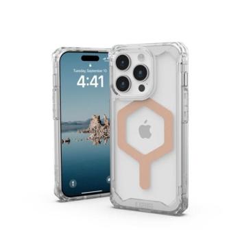 UAG Plyo MagSafe Apple iPhone 15 Pro hátlap tok, jég/rozéarany kép