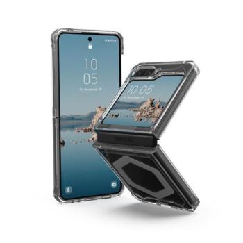 UAG Plyo Pro Samsung Galaxy Flip5 tok, átlátszó/ezüst kép