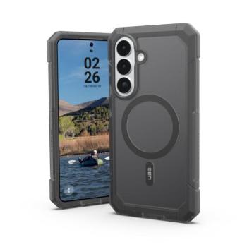 UAG Trooper Samsung Galaxy S26 Plus MagSafe tok megerősített peremmel, ütésálló, Black/ash  kép