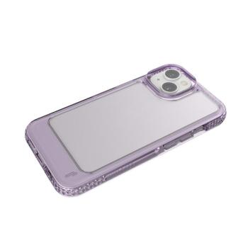 Ugly Rubber UMODEL tok iPhone 15 - átlátszó-lila kép