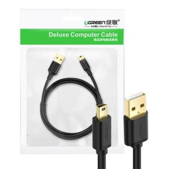 Ugreen 10355B USB 2.0 kábel, mini USB, 1m, fekete kép