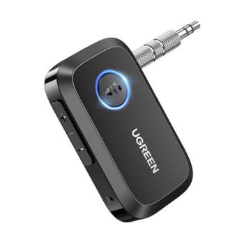 UGREEN bluetooth audió adapter (v5.3, 3.5mm jack aljzat) FEKETE kép