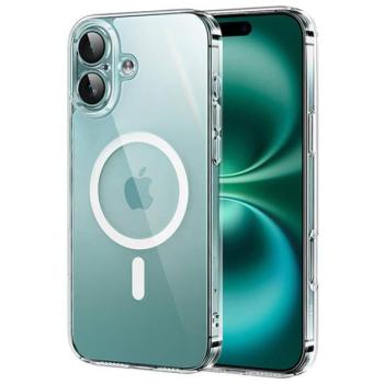 UGREEN CA110 szilikon telefonvédő (ütésállóság, MagSafe) ÁTLÁTSZÓ Apple iPhone 16 Plus kép