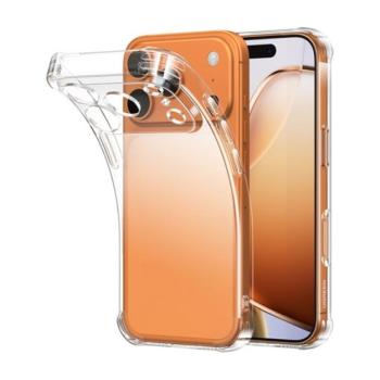 UGREEN CA233 BRIGHT CUSHION szilikon telefonvédő (ütésállóság, légpárnás sarok) ÁTLÁTSZÓ Apple iPhone 17 Pro Max kép