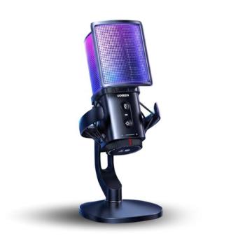 Ugreen CM581 USB-C Cardioid mikrofon, RGB, 1,5m, fekete kép