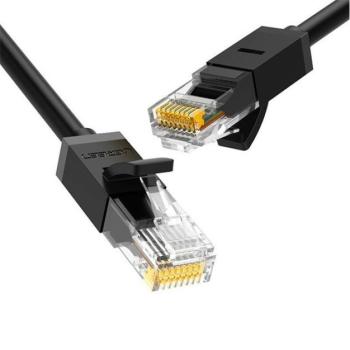 Ugreen Ethernet hálózati patchkábel RJ45 Cat 6 UTP 1000Mbps, 2m, fekete kép