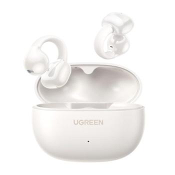 UGREEN HITUNE S3 WS209 bluetooth fülhallgató SZTEREO (v5.4, TWS, mikrofon, fülre akasztható + töltőtok) FEHÉR kép