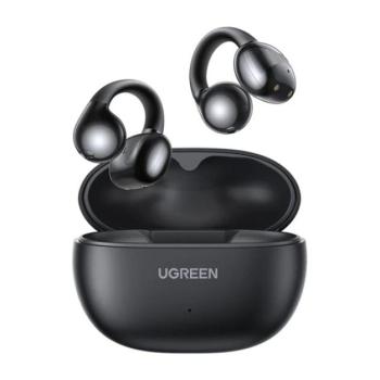 UGREEN HITUNE S3 WS209 bluetooth fülhallgató SZTEREO (v5.4, TWS, mikrofon, fülre akasztható + töltőtok) FEKETE kép