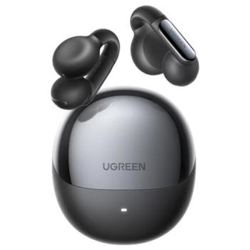 UGREEN HITUNE S5 WS210 bluetooth fülhallgató SZTEREO (v5.4, TWS, mikrofon, IPX5, fülre akasztható + töltőtok) FEKETE kép
