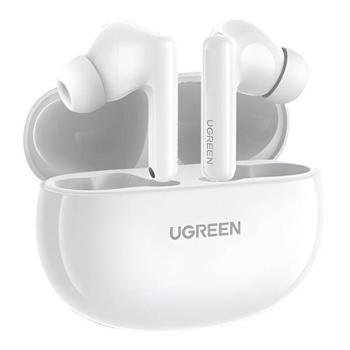 UGREEN HITUNE T6 WS200 bluetooth fülhallgató SZTEREO (v5.3, TWS, mikrofon, aktív zajszűrő, IPX5 + töltőtok) FEHÉR kép