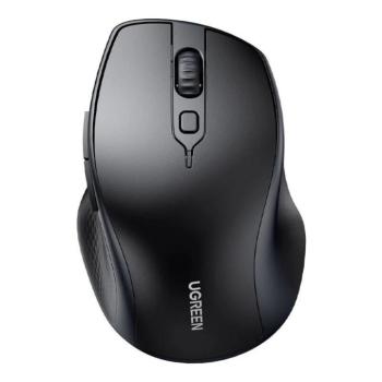 Ugreen MU101 ergonomikus vezeték nélküli egér, fekete (15807) kép