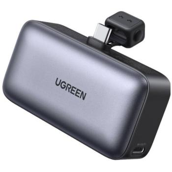 Ugreen Nexode PB503 Powerbank / külső akkumulátor, USB-C port 5000mAh, 20W, szürke kép