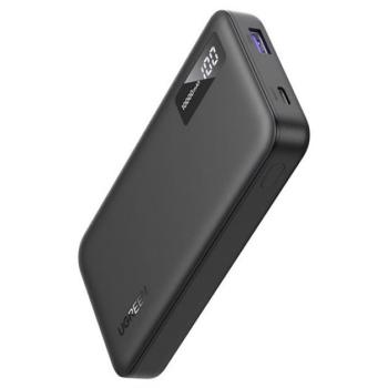 UGREEN PB311 vésztöltő USB+Type-C aljzat (10000mAh, 20W, PD gyorstöltő, LED kijelző) FEKETE kép