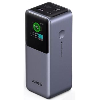Ugreen PB721 Powerbank / külső akkumulátor, USB-A-2xUSB-C, 20000mAh, 130W, QC+PD, szürke kép