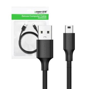 Ugreen US132 USB-mini USB adatkábel, 1,5m, fekete kép