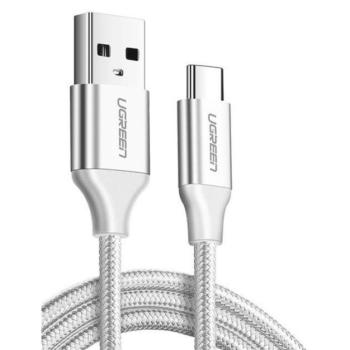 Ugreen US288 USB-C / USB gyorstöltő- és adatkábel, 2m, fehér kép