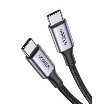 Ugreen US316 USB-C / USB-C gyorstöltő- és adatkábel, 100W, 1.5m, fekete kép