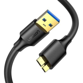 Ugreen USB 3.0 - micro USB 3.0 kábel, 0,5m, fekete kép