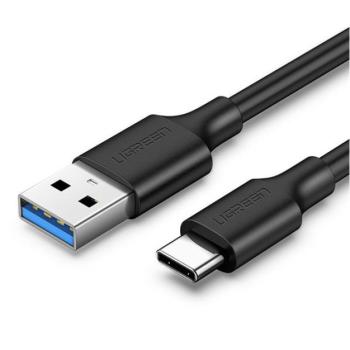 Ugreen USB-A-USB-C 3.0 adatkábel, 0,5m, fekete kép
