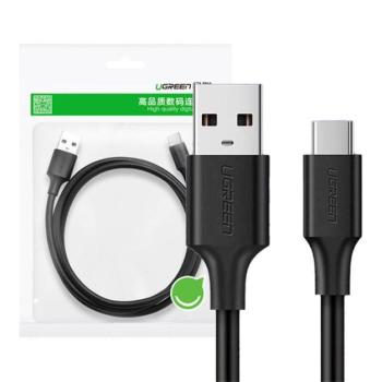 Ugreen USB-A-USB-C kábel 0,25m, fekete kép